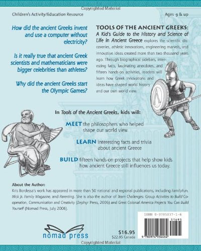 Tools of the Ancient Greeks: A Kid's Guide to the History & Science of Life in Ancient Greece,New
