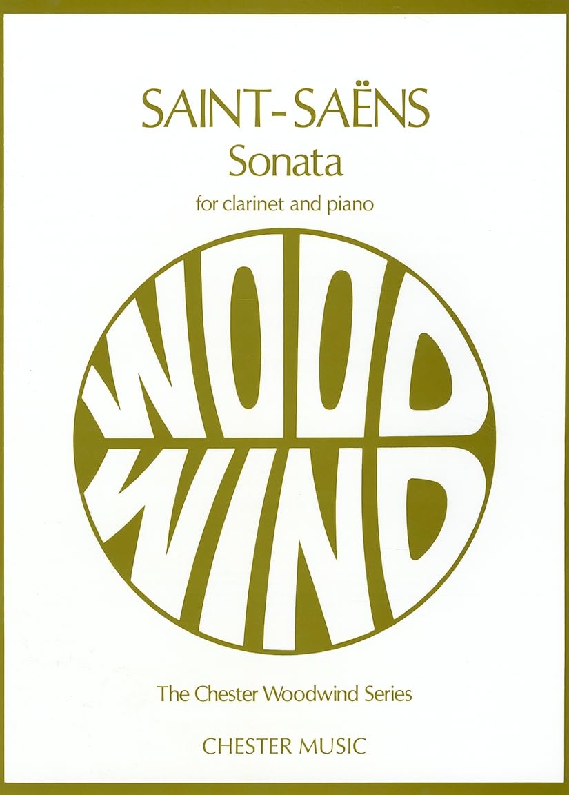 Sonata for Clarinet and Piano, Op. 167 (Chester Woodwind Series of Graded Pieces),New