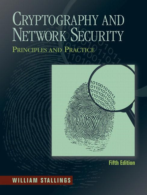 Cryptography And Network Security: Principles And Practice,New