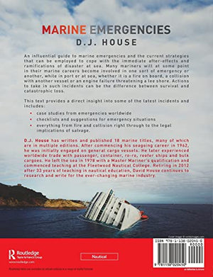 Marine Emergencies: For Masters and Mates,Used