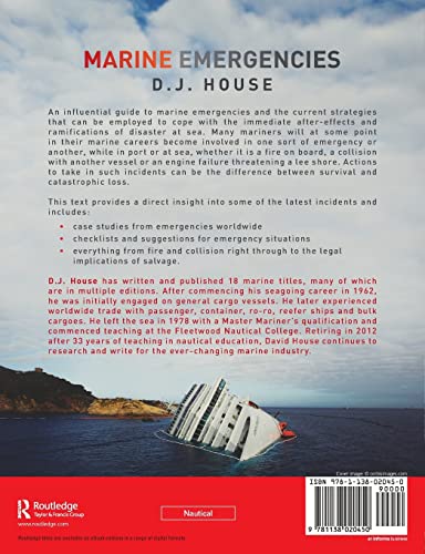 Marine Emergencies: For Masters and Mates,Used
