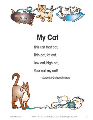 Poems for Building Reading Skills Level 1 (The Poet and the Professor),Used