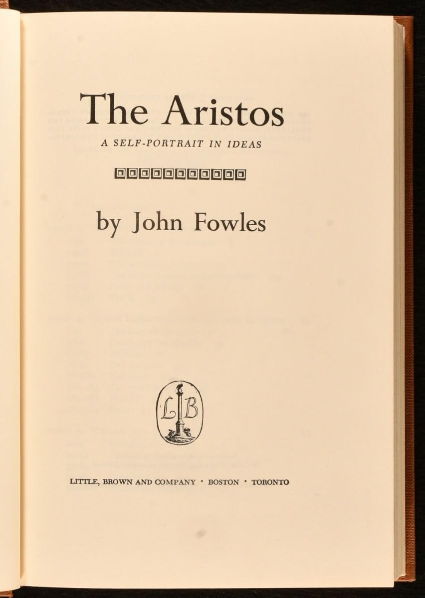 The Aristos  A Self Portrait In Ideas,Used