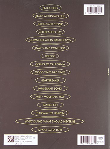 Led Zeppelin Classics (Authentic GuitarTab Editions),Used