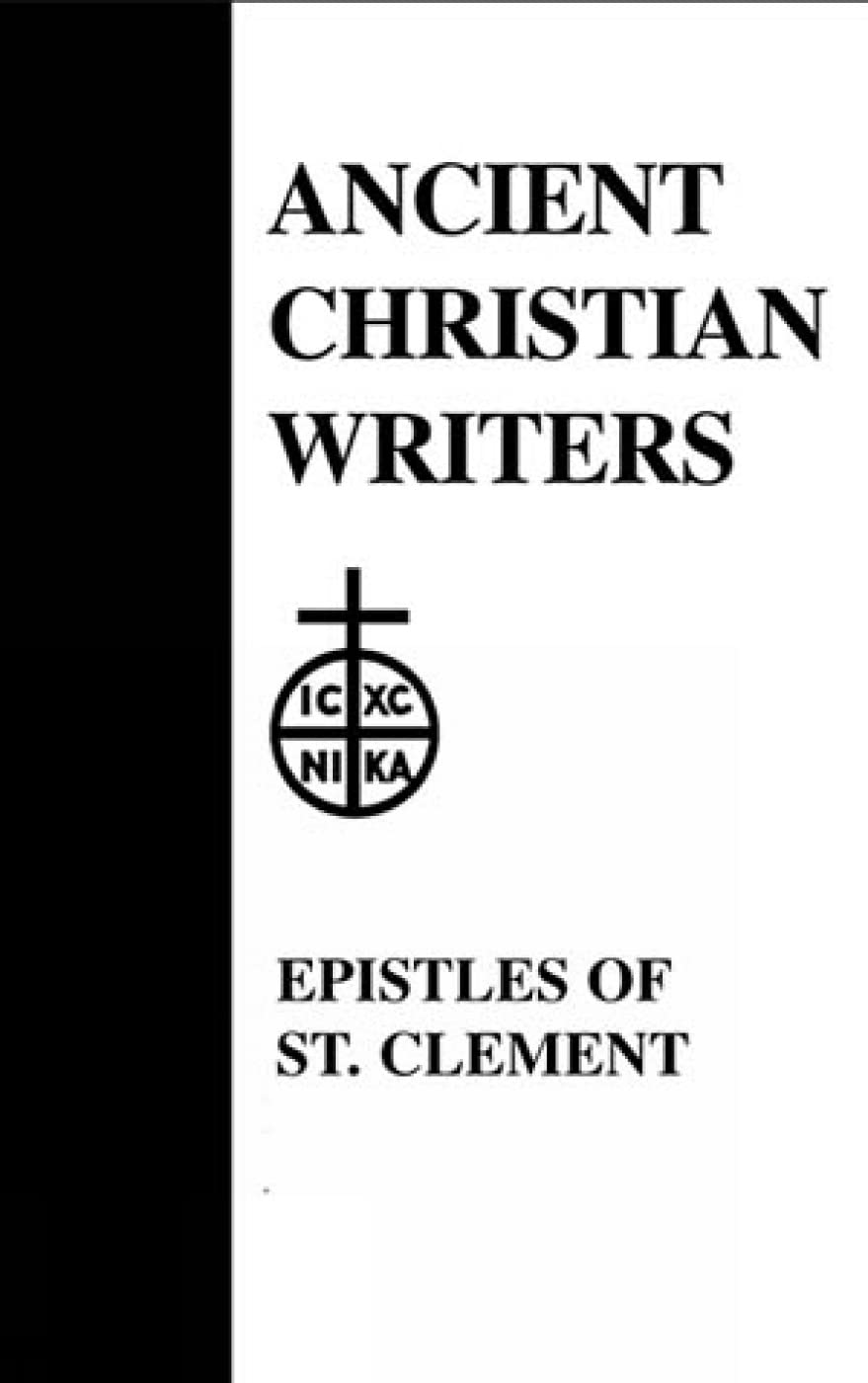 01. The Epistles Of St. Clement Of Rome And St. Ignatius Of Antioch (Ancient Christian Writers),Used