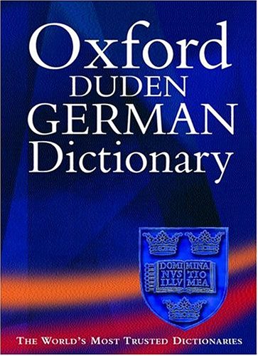 OxfordDuden German Dictionary,Used