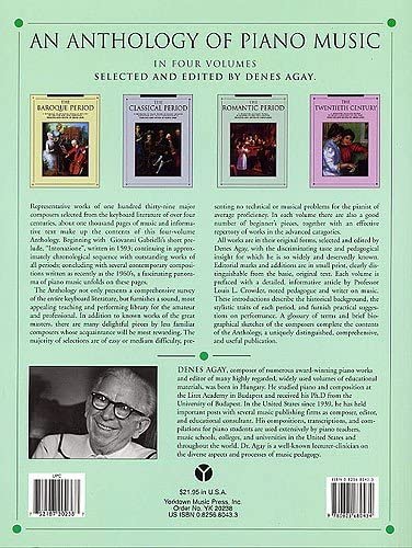 An Anthology Of Piano Music Volume 3: The Romantic Period,New
