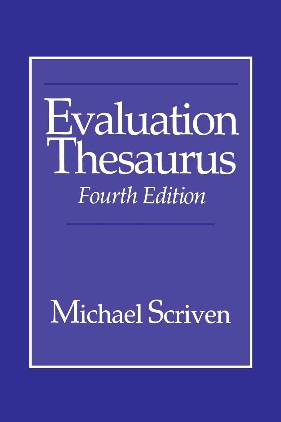 Evaluation Thesaurus,New