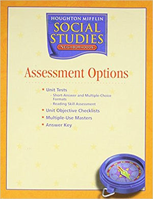 Houghton Mifflin Social Studies: Asmt Opt Blm L2 Neighborhds Neighborhoods,New
