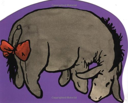 EEYORE, Giant Shaped Board Book (WinniethePooh),Used
