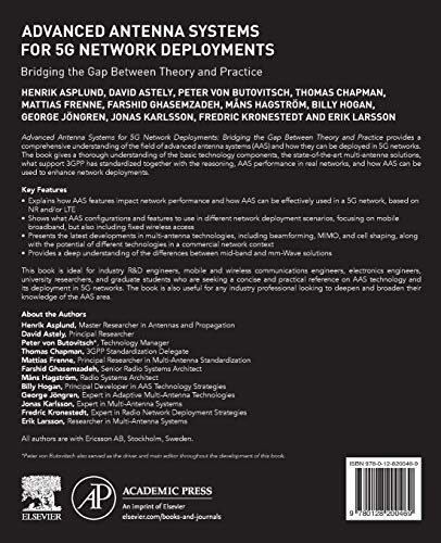 Advanced Antenna Systems for 5G Network Deployments: Bridging the Gap Between Theory and Practice,Used
