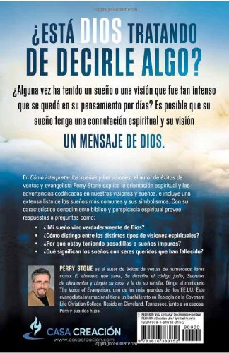 Cmo interpretar los sueos y las visiones: Entender las advertencias y la orientacin de Dios (Spanish Edition),Used