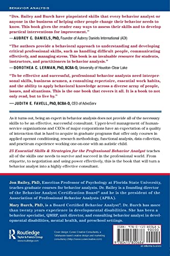 25 Essential Skills and Strategies for the Professional Behavior Analyst: Expert Tips for Maximizing Consulting Effectiveness,New