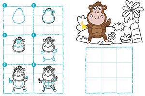 I Can Draw! Cute Animals: Easy StepbyStep Drawings (Dover How to Draw),Used