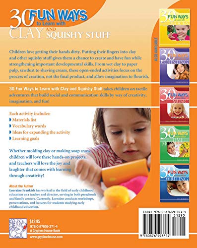 30 Fun Ways to Learn with Clay and Squishy Stuff,Used