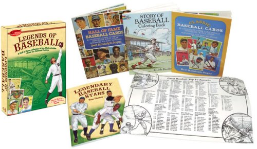 Legends of Baseball Discovery Kit (Dover Discovery Kit),Used