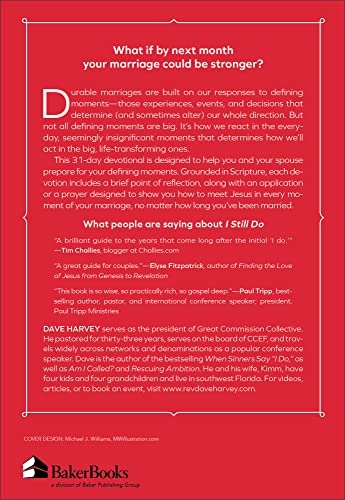 I Still Do Devotional: 31 Days to a Stronger Marriage,Used