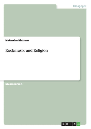Rockmusik und Religion (German Edition),Used