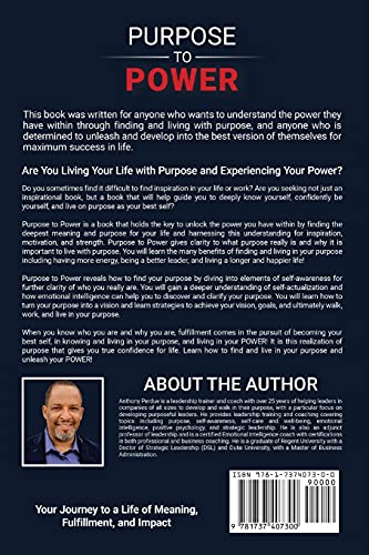 Purpose to Power: Your Journey to a Life of Meaning, Fulfillment, and Impact,Used