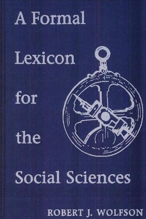A Formal Lexicon for the Social Sciences,Used