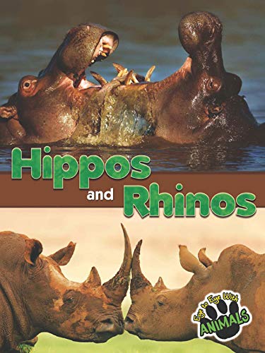 Hippos And Rhinos (Eye To Eye With Animals),Used