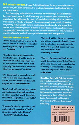 Health Disparities In The United States: Social Class, Race, Ethnicity, And The Social Determinants Of Health