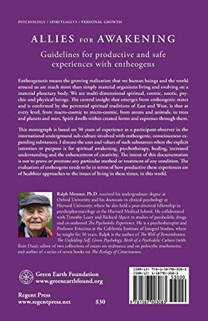 ALLIES for AWAKENING Guidelines for productive and safe experiences with entheogens,Used