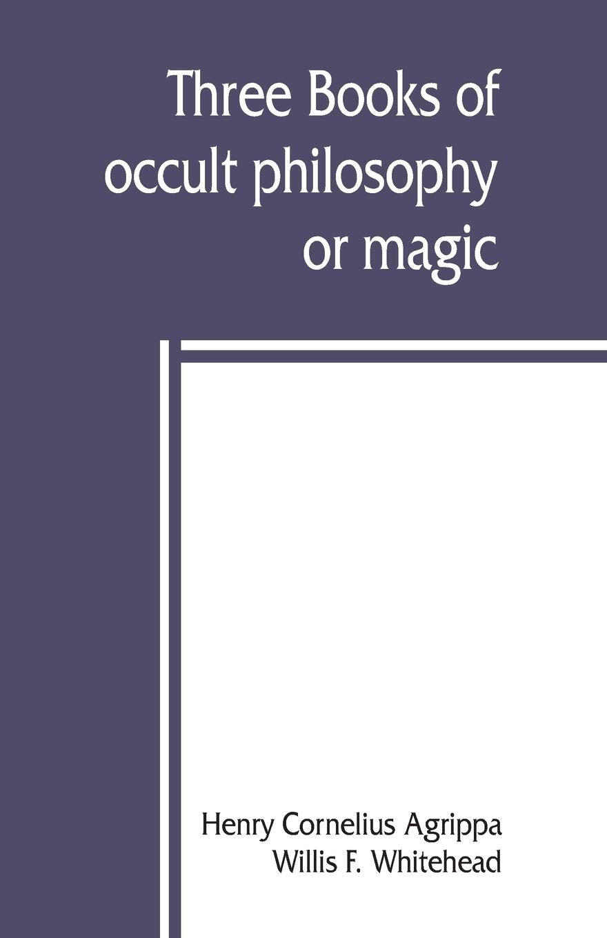 Three books of occult philosophy or magic,Used