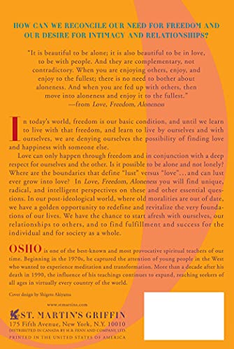 Love, Freedom, Aloneness: The Koan Of Relationships,New
