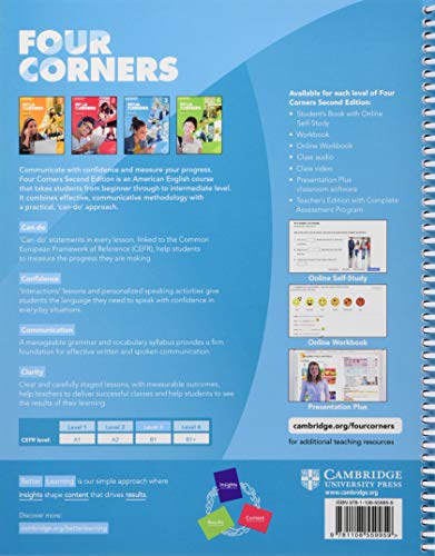 Four Corners Level 3 Teachers Edition with Complete Assessment Program,Used