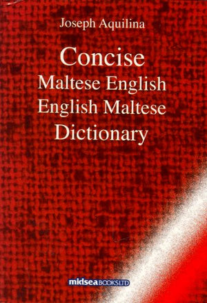 Concise Malteseenglishmaltese Dictionary,Used