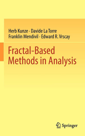 Fractalbased Methods In Analysis