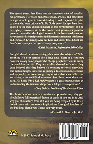 Why I Left Full Preterism,Used