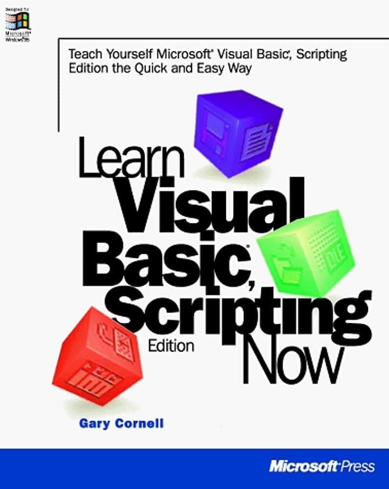 Learn Microsoft Visual Basic Scripting Edition Now,Used