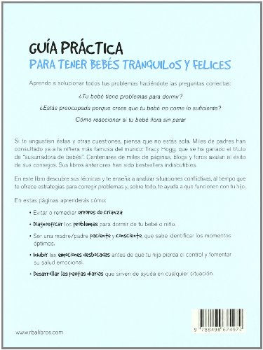 Guia para tener bebes tranquilos y felices (Spanish Edition),Used
