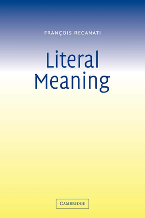 Literal Meaning,New