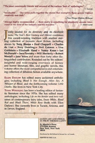 The Years Best Fantasy And Horror Seventh Annual Collection-used