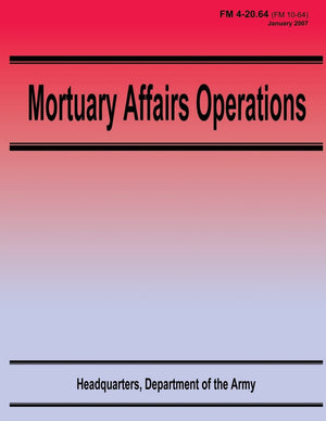 Mortuary Affairs Operations (Fm 420.64),Used