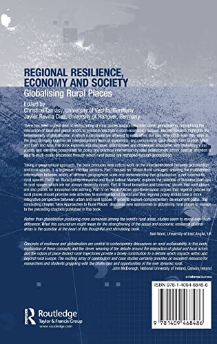 Regional Resilience, Economy and Society: Globalising Rural Places (The Dynamics of Economic Space),Used