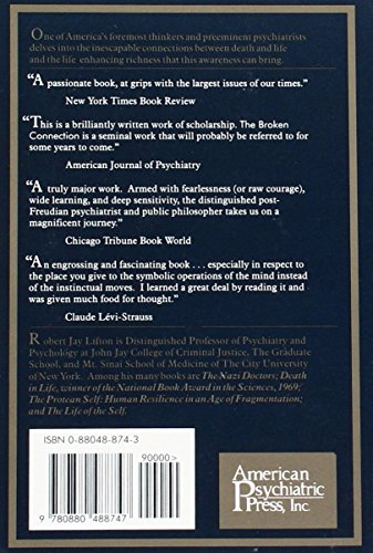 The Broken Connection: On Death and the Continuity of Life,Used