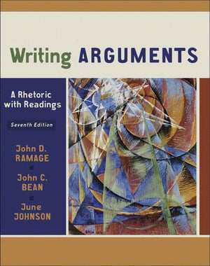 Writing Arguments: A Rhetoric With Readings (7Th Edition)-used