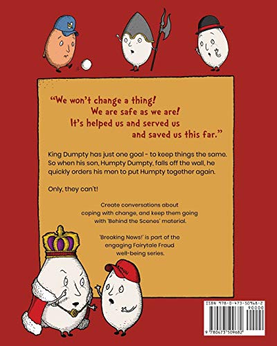 Breaking News!: A story about Humpty Dumpty and change (Fairytale Fraud),Used