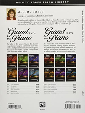Grand OneHand Solos for Piano, Bk 6: 8 Late Intermediate Pieces for Right or Left Hand Alone,Used