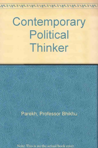 Contemporary Political Thinker,Used
