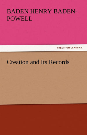 Creation and Its Records,Used