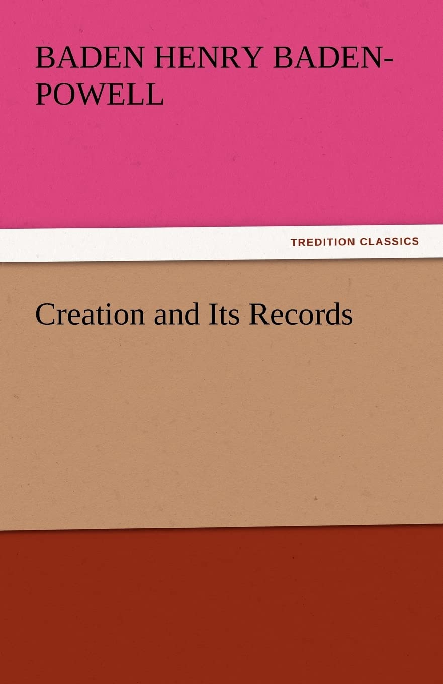 Creation and Its Records,Used