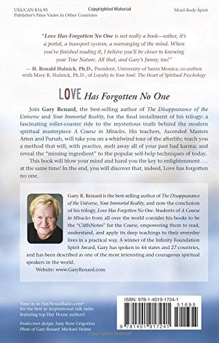 Love Has Forgotten No One: The Answer to Life,New