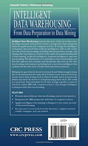 Intelligent Data Warehousing: From Data Preparation to Data Mining,Used