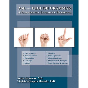 Harris Communications B1277 ASL  English Grammar,Used