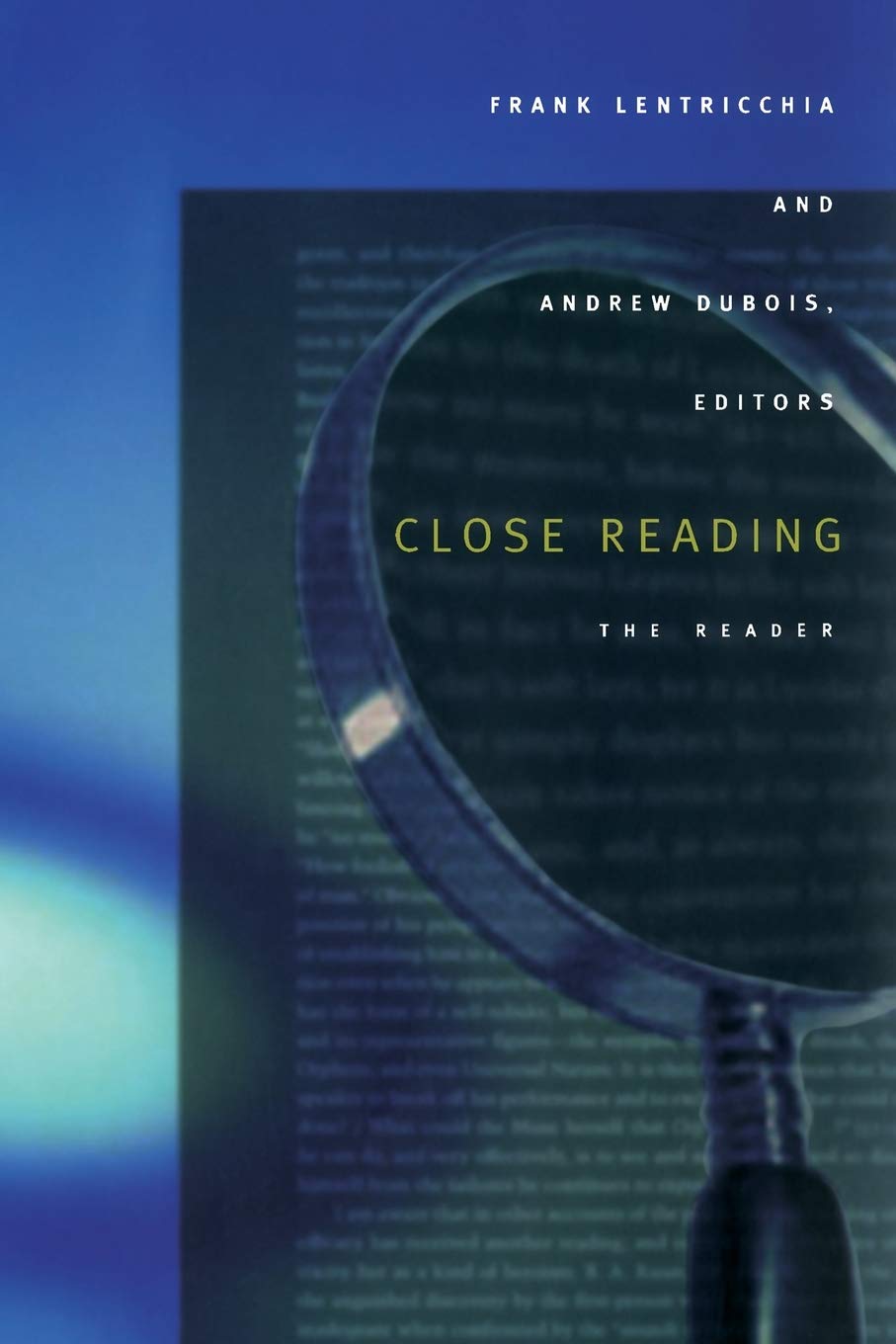 Close Reading: The Reader,New